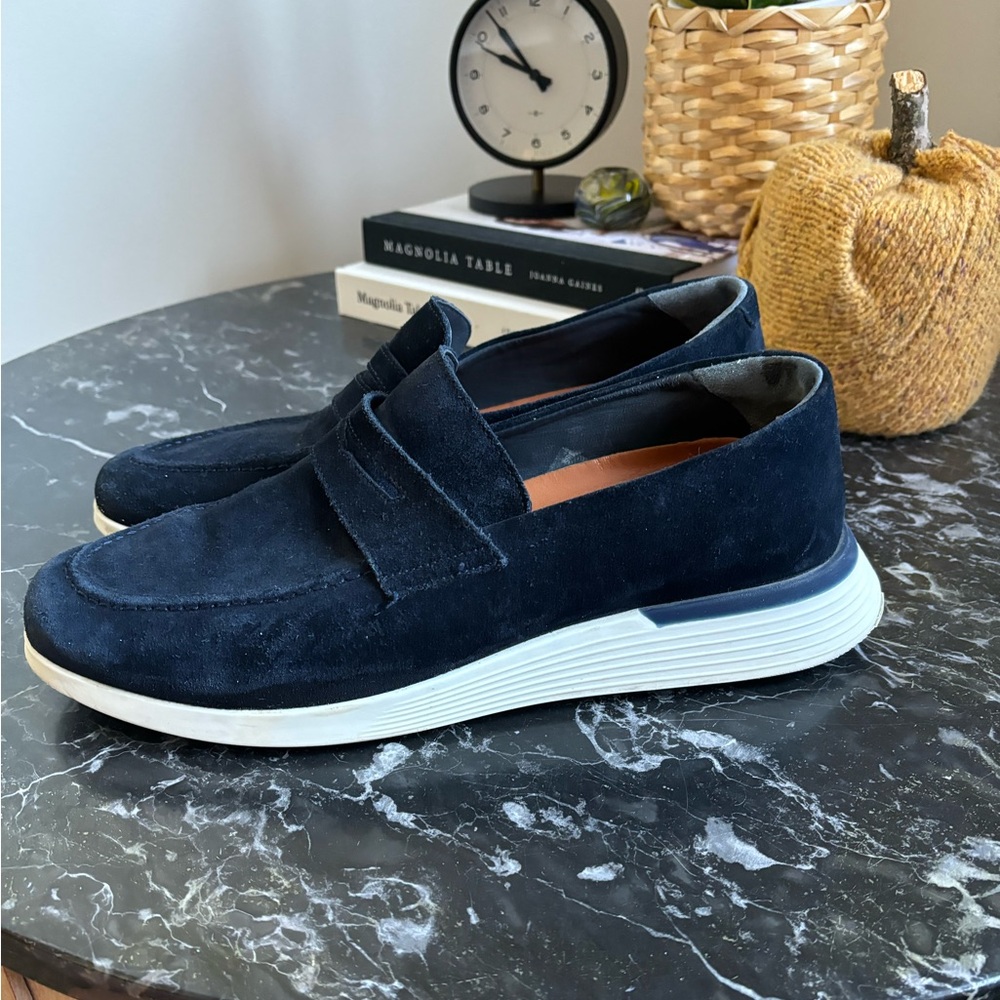 Wolf & Shepherd Blue Suede Shoes size 10.5